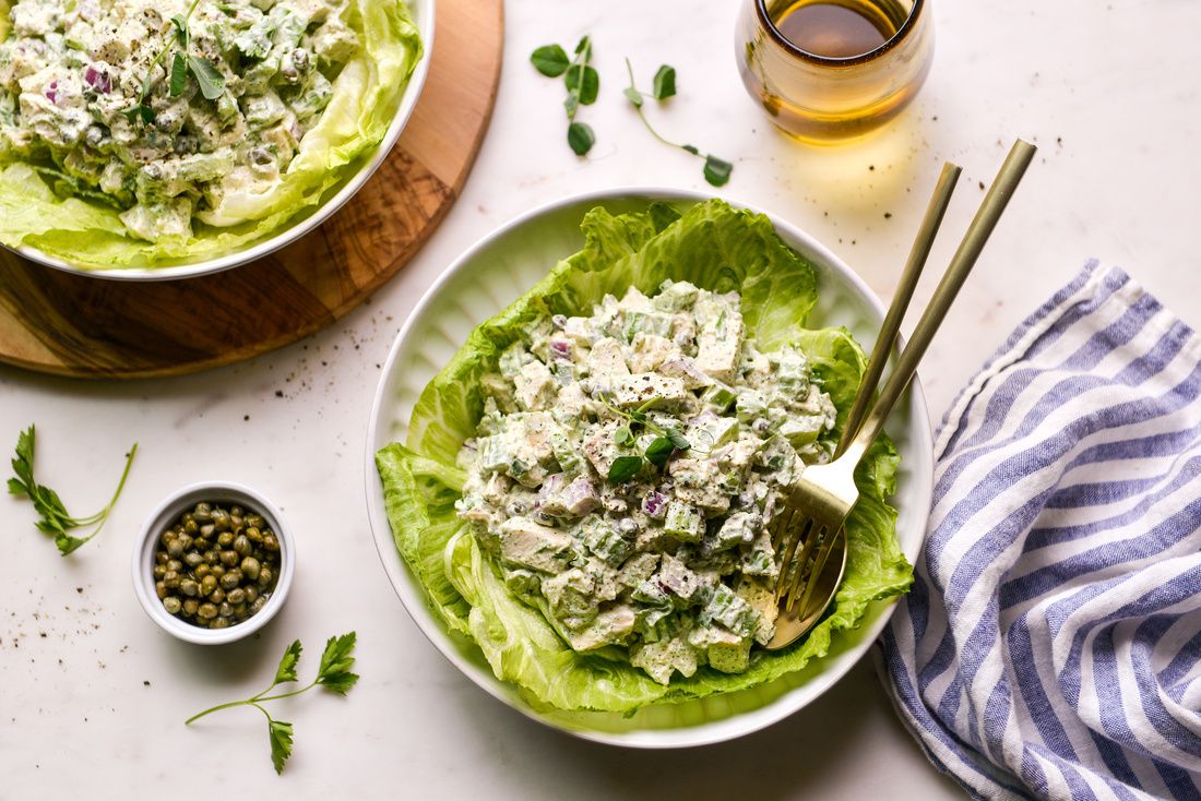 Cottage Cheese and Dill Chicken Salad | Nourishing Meals®
